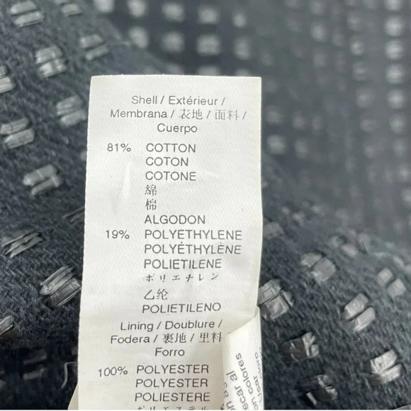 GAP Skirt Women's 10 Black Jacquard Straight Pencil Pocket Lined Zip Mini Skirt - Picture 8 of 10